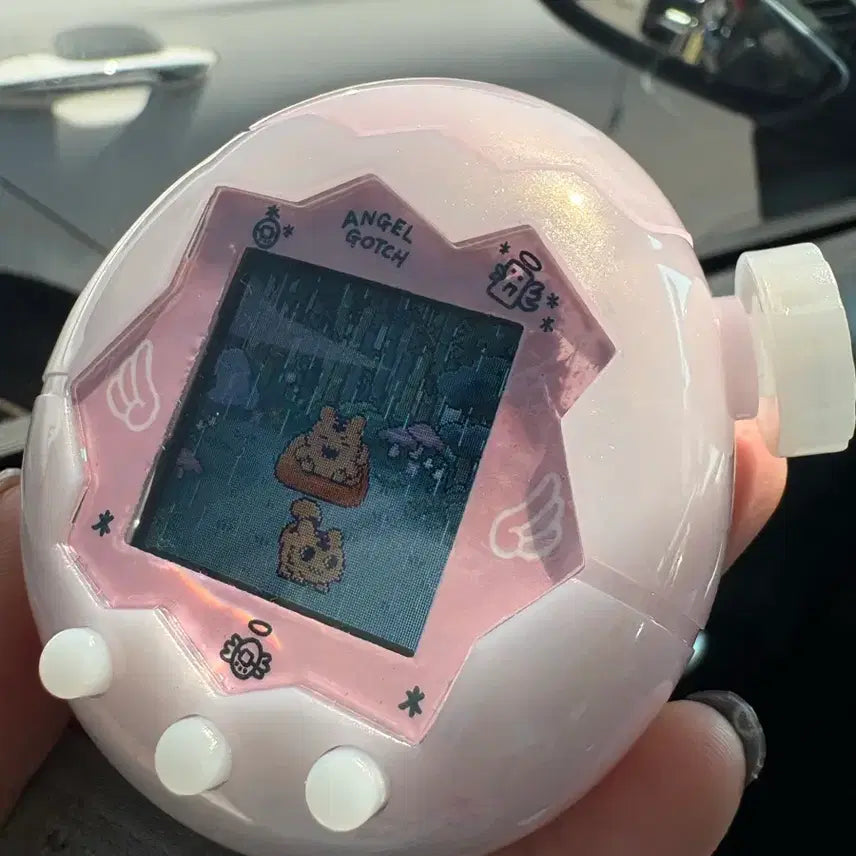 [BUNJANG] Tamagotchi Paradise Custom Shell Pearl Pink Full Set / 다마고치 파라다이스 커스텀 쉘 펄핑크 풀세트 판매합니다!