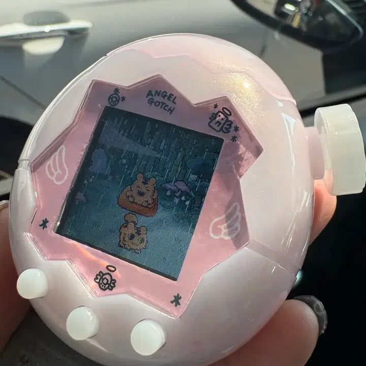 [BUNJANG] Tamagotchi Paradise Custom Shell Pearl Pink Full Set / 다마고치 파라다이스 커스텀 쉘 펄핑크 풀세트 판매합니다!