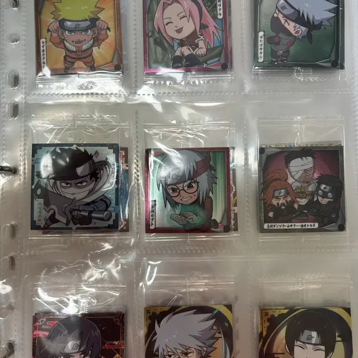 [BUNJANG] Naruto Wafer Seal Vol. 3 Bundle Set / 나루토 웨하스씰 3탄 일괄 판매