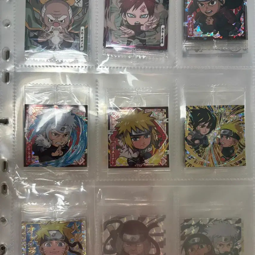 [BUNJANG] Naruto Wafer Seal Vol. 3 Bundle Set / 나루토 웨하스씰 3탄 일괄 판매