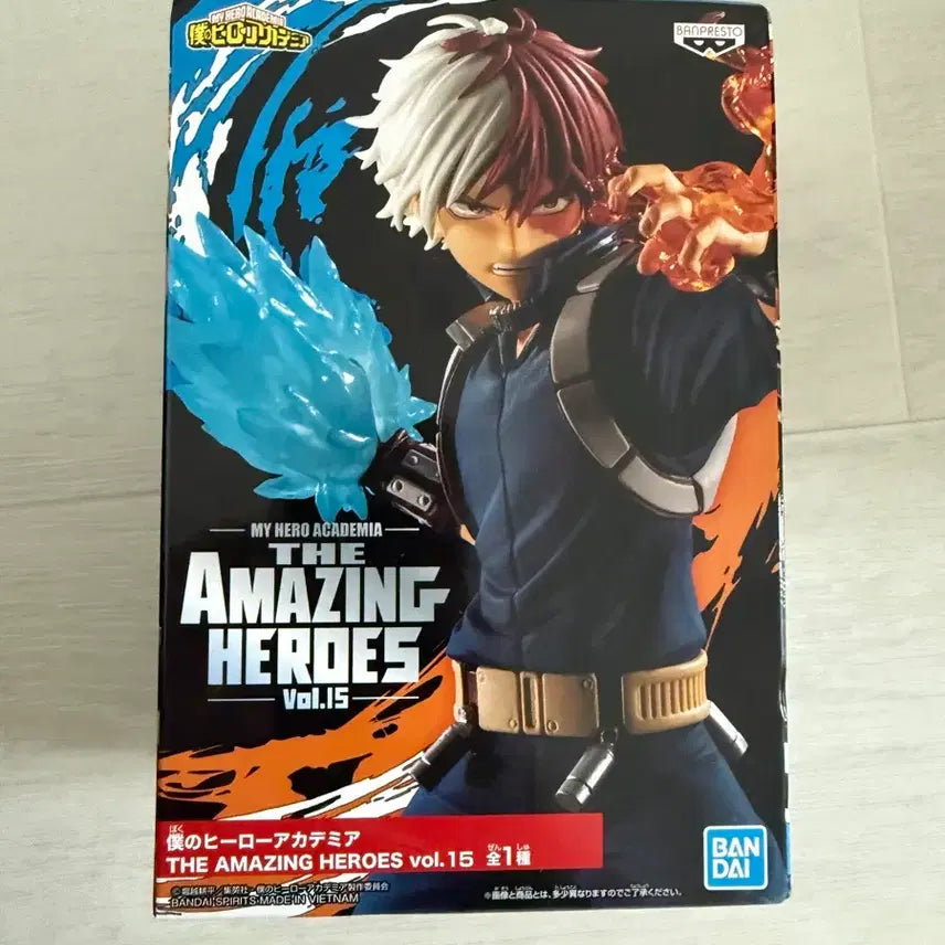 [BUNJANG] Todoroki Shoto The Amazing Heroes Figure (Sealed) / 토도로키 쇼토 더 어메이징 히어로즈 미개봉