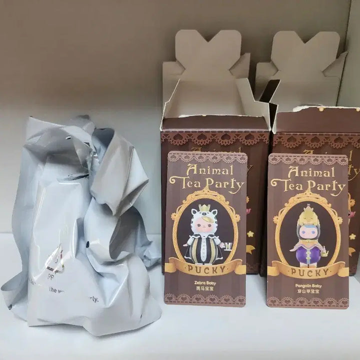 [BUNJANG] Pop Mart Pooky Animal Tea Party Bundle Set / 팝마트 푸키 애니멀 티파티 일괄