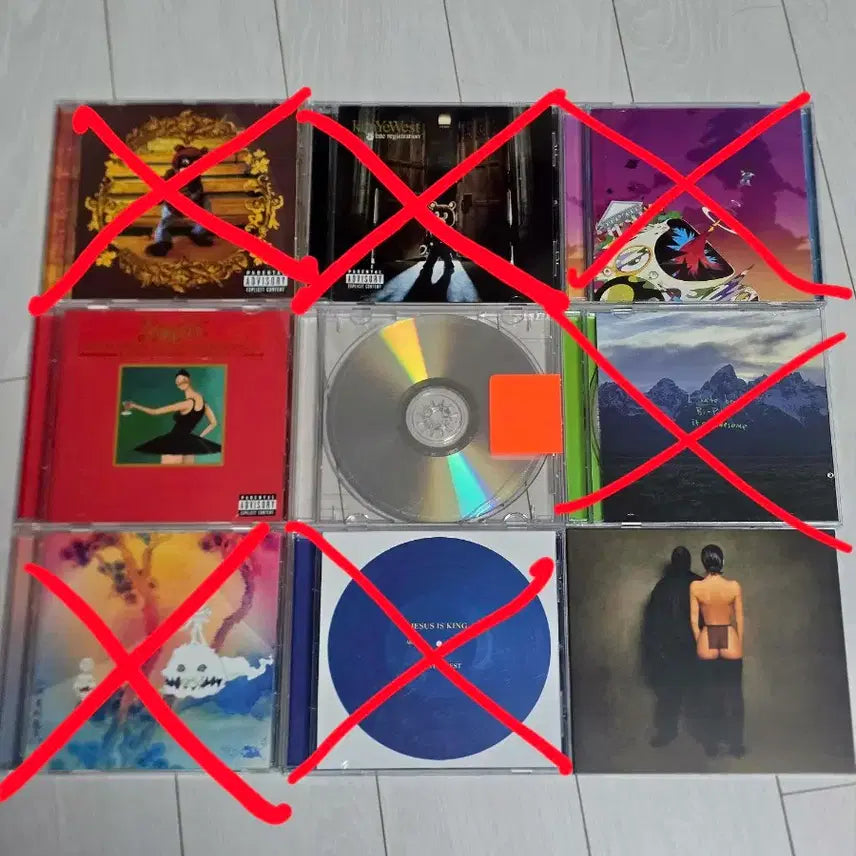 [BUNJANG] Kanye West (ye) Album CD Collection / 칸예 웨스트 Kanye West(ye) 앨범 CD 모음