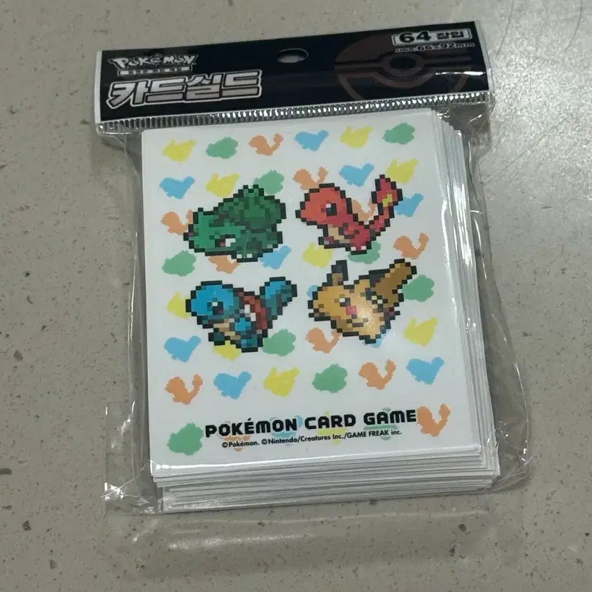 [SOLD OUT] 픽셀 포켓몬 슬리브 미개봉