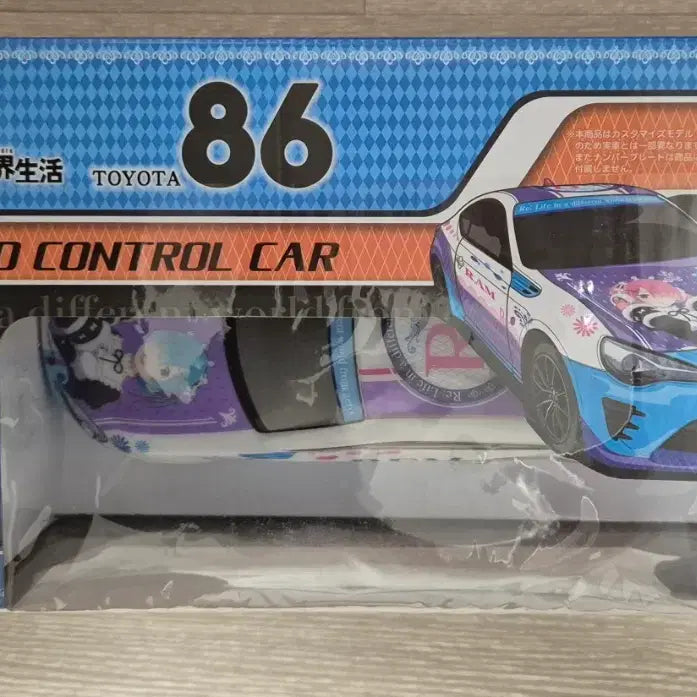 [BUNJANG] Re:Zero Ram &amp; Rem Toyota 86 RC Car / 리제로 렘, 람 도요타 86 RC카