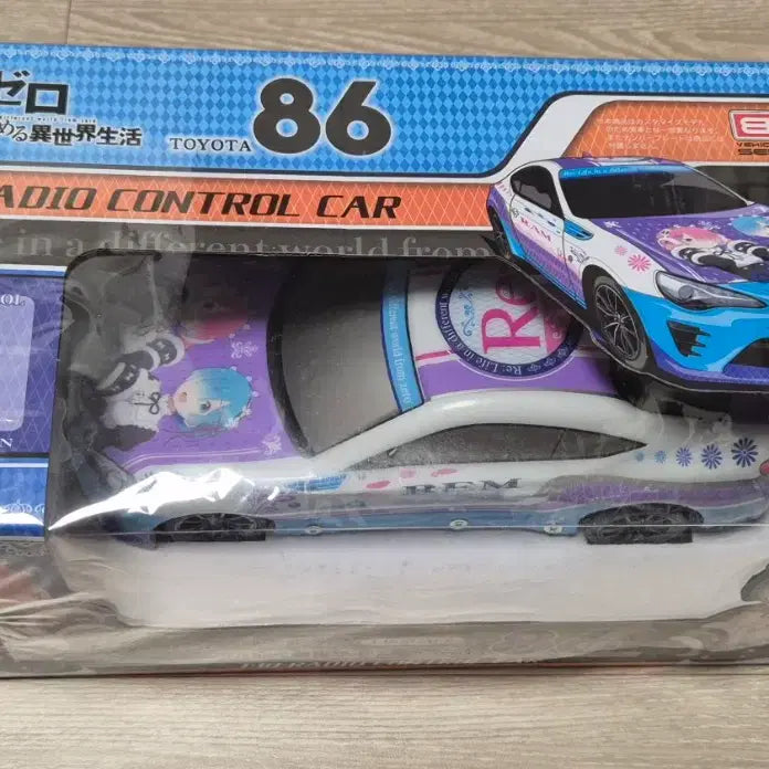 [BUNJANG] Re:Zero Ram &amp; Rem Toyota 86 RC Car / 리제로 렘, 람 도요타 86 RC카