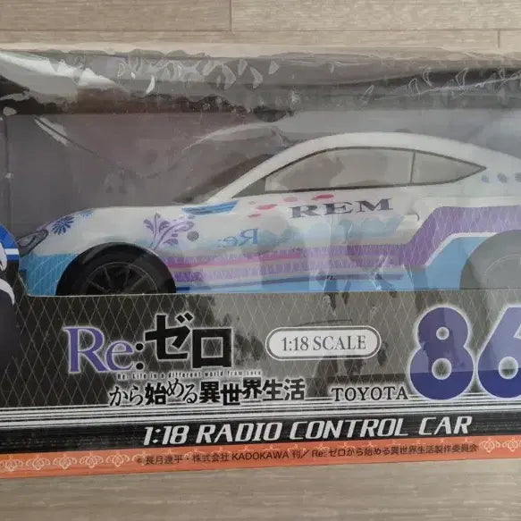 [BUNJANG] Re:Zero Ram &amp; Rem Toyota 86 RC Car / 리제로 렘, 람 도요타 86 RC카
