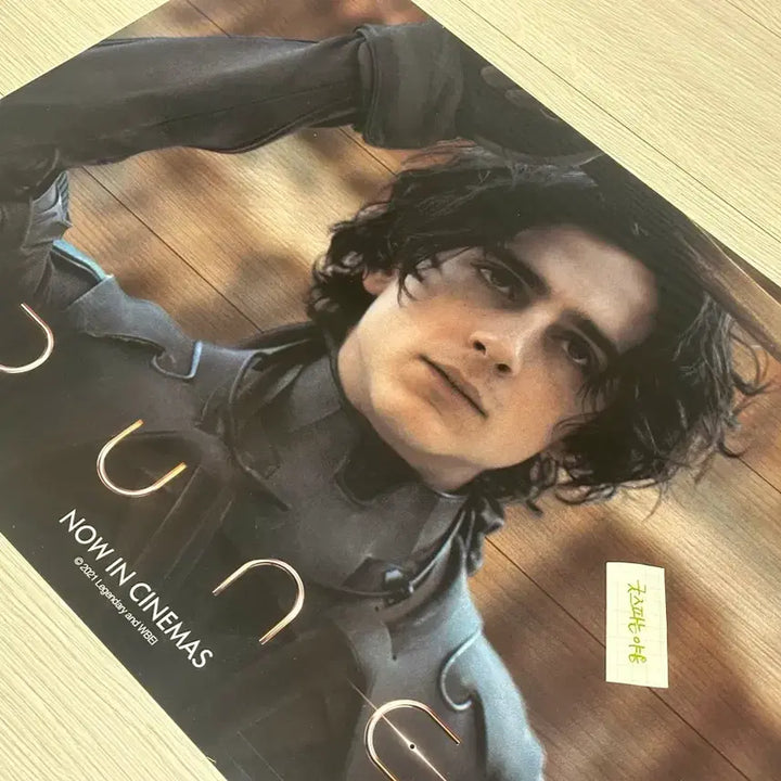 [BUNJANG] Dune Part One Timothy Chalamet Exclusive Artwork PET Poster (A3) / [초희귀 한정판]영화 듄1 아트웍 포스터(A3),티모시샬라메 아트웍