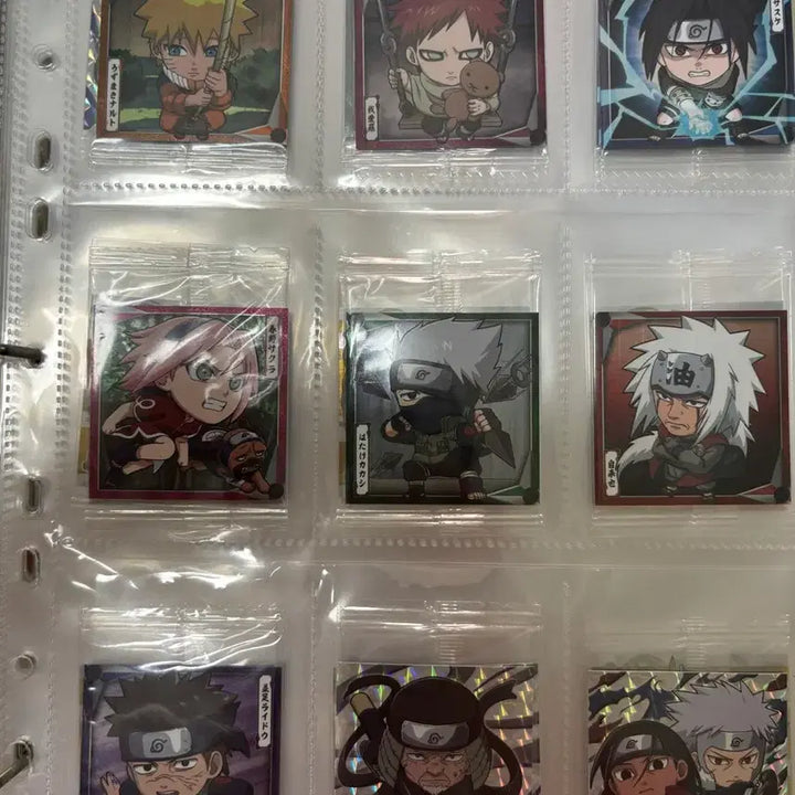 [BUNJANG] Naruto Wafer Seal Vol. 4 Bundle Set / 나루토 웨하스씰 4탄 일괄 판매