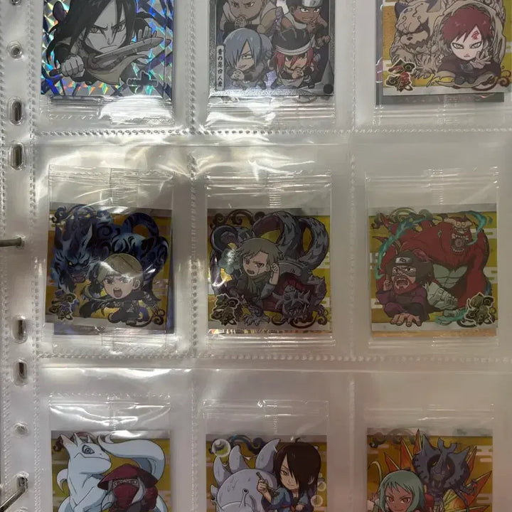 [BUNJANG] Naruto Wafer Seal Vol. 4 Bundle Set / 나루토 웨하스씰 4탄 일괄 판매