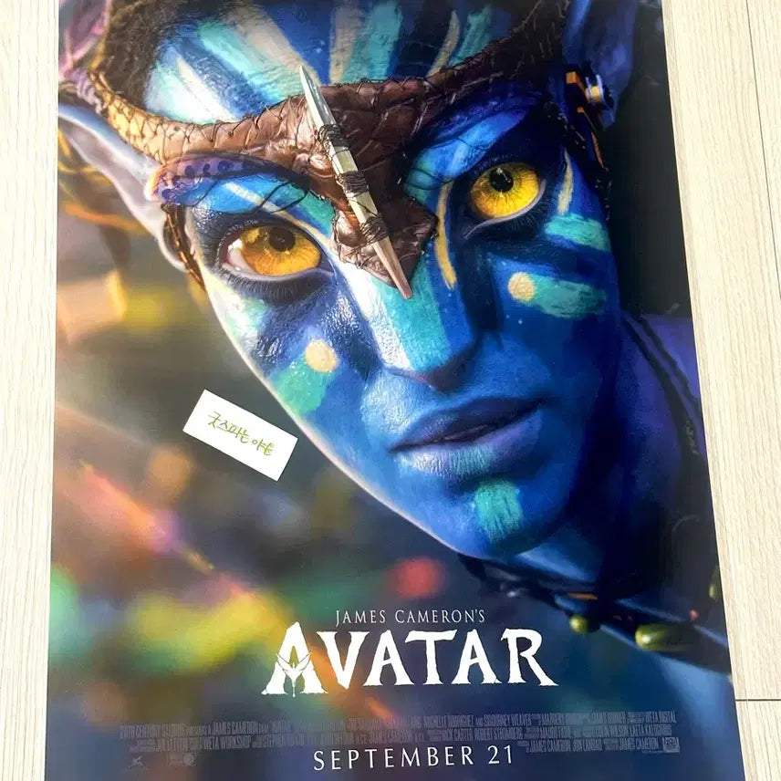 [BUNJANG] Avatar 1 Remastering Super 4D Poster (A3) / [2022초희귀한정판]영화 아바타1 리마스터링 슈퍼4D 포스터(A3)