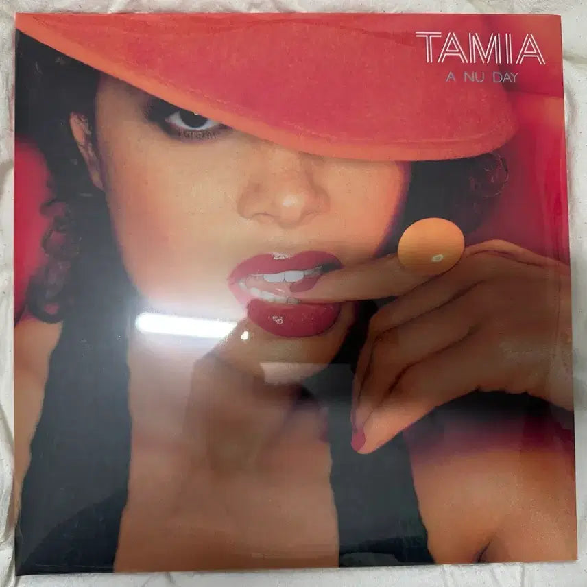[BUNJANG] Tamia A Nu Day LP Orange Red Swirl &amp; Splatter Colored Vinyl / Tamia - A Nu Day LP