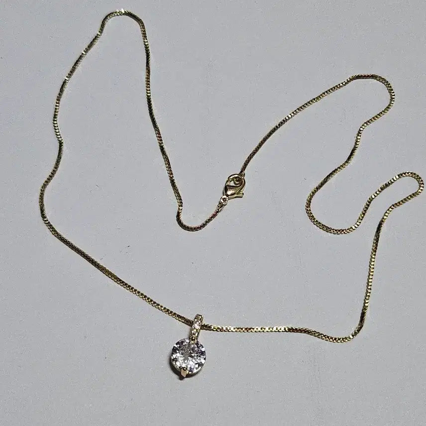 [BUNJANG] Cubic Necklace / 큐빅목걸이
