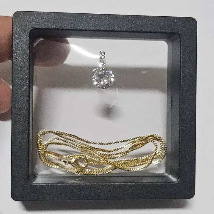[BUNJANG] Cubic Necklace / 큐빅목걸이