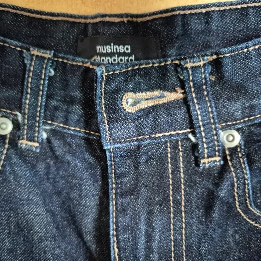 [BUNJANG] Unbranded (Standard) Selvedge Regular Fit Denim Pants / 무탠다드 셀비지 레귤러 핏 데님 팬츠