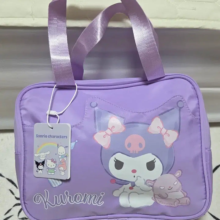 [BUNJANG] Sanrio Kuromi Tote Bag Purple New / 산리오 쿠로미 가방 토트백 퍼플 새상품