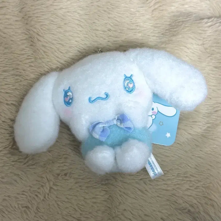 [BUNJANG] EMOQUN Sanrio Cinnamoroll Doll Keychain / 에모큥 정품 산리오 시나모롤 인형 키링