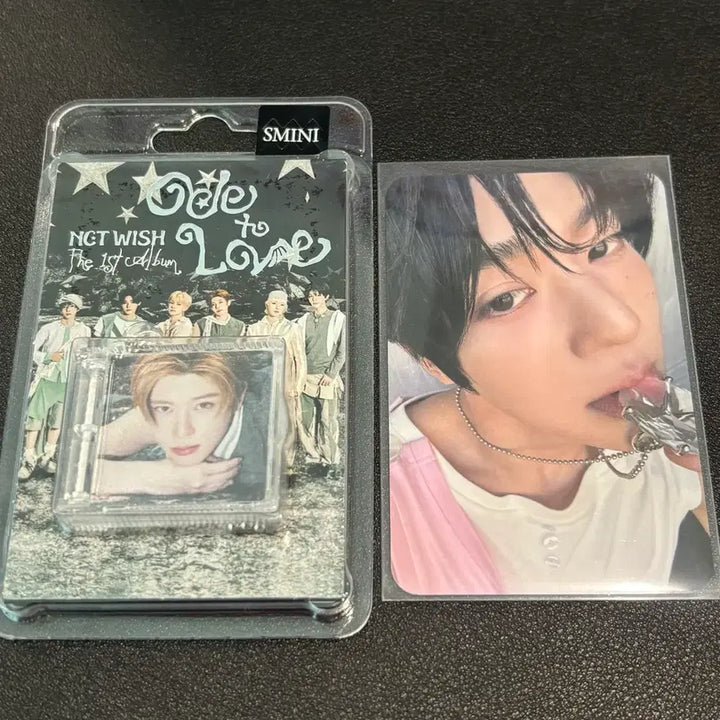 [BUNJANG] NCT WISH Odd To Love Sumini Sion Photocard POB / 엔시티위시 오드투러브 무모샵 스미니 시온 포토카드 특전 포카