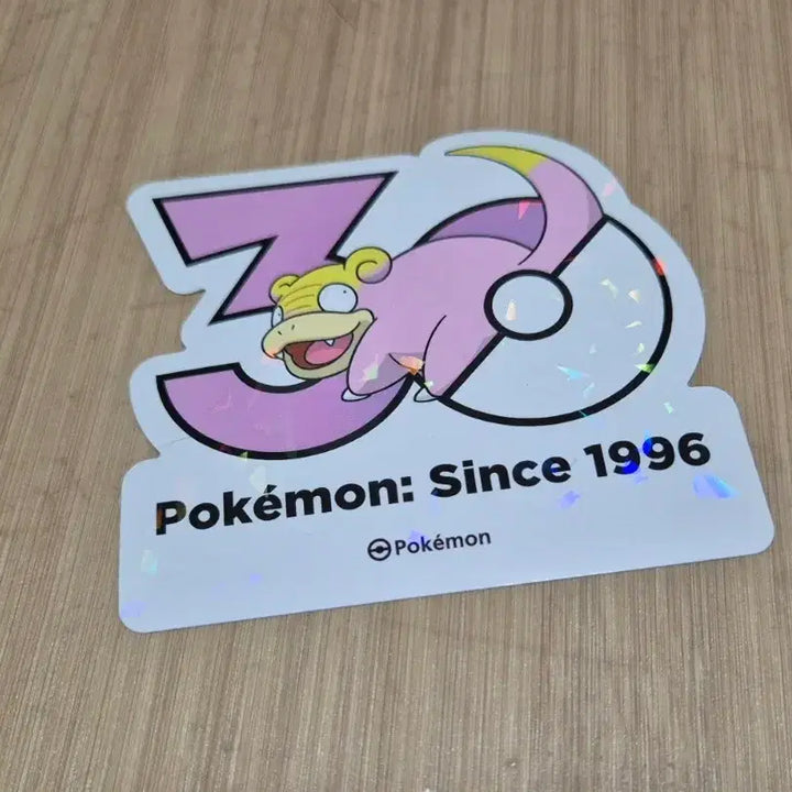 [BUNJANG] Pokemon 30th Anniversary Logo Sticker Galarian Slowpoke / 포켓몬 30주년 로고 스티커 30주년 스티커 가라르 야돈
