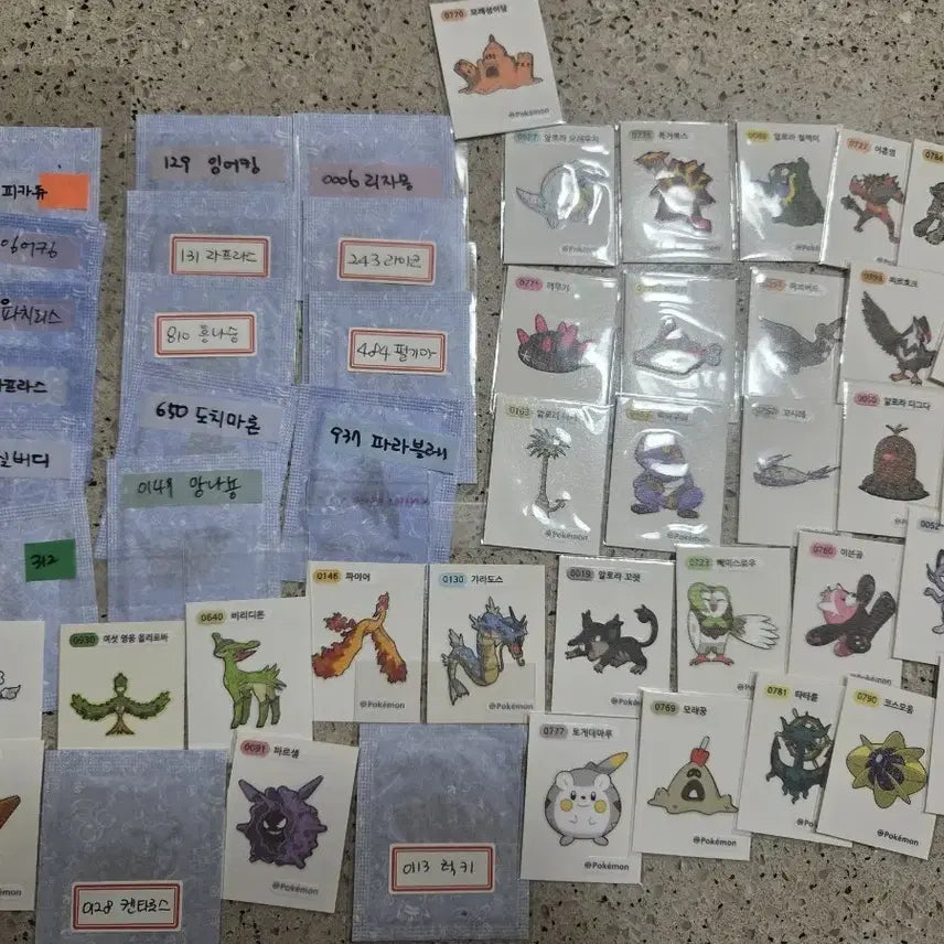 [BUNJANG] 30th Anniversary Sticker Collection / 30주년 띠부씰 교환