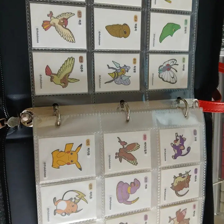 [BUNJANG] Pokemon Stickeralbum Collection (Gen 1, 2, Halloween, 3, 4) - Complete Sets / 포켓몬띠부씰 1세대,2세대,할로윈,3세대 4세트 전종