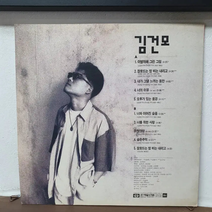 [SOLD OUT] 김건모 1집 LP 1992