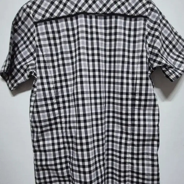 [BUNJANG] Kolon Sport Checked Short-Sleeve Shirt / 코오롱스포츠 체크 반팔 셔츠 85
