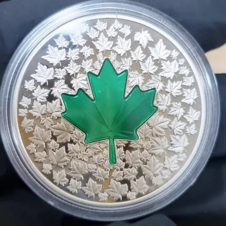 [BUNJANG] 2014 Maple Leaf Impression 1 oz Silver Coin / 2014 메이플 리프 1온스 은화