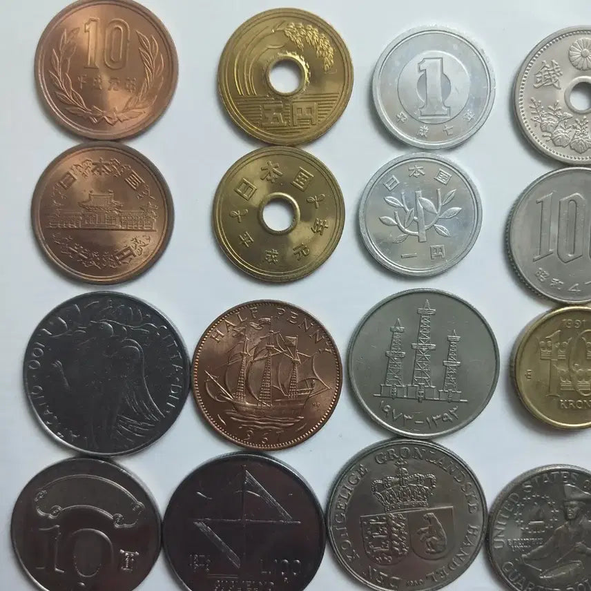 [BUNJANG] World Unused Coin Bundle (30 pcs) / 세계 미사용 주화 30개 일괄