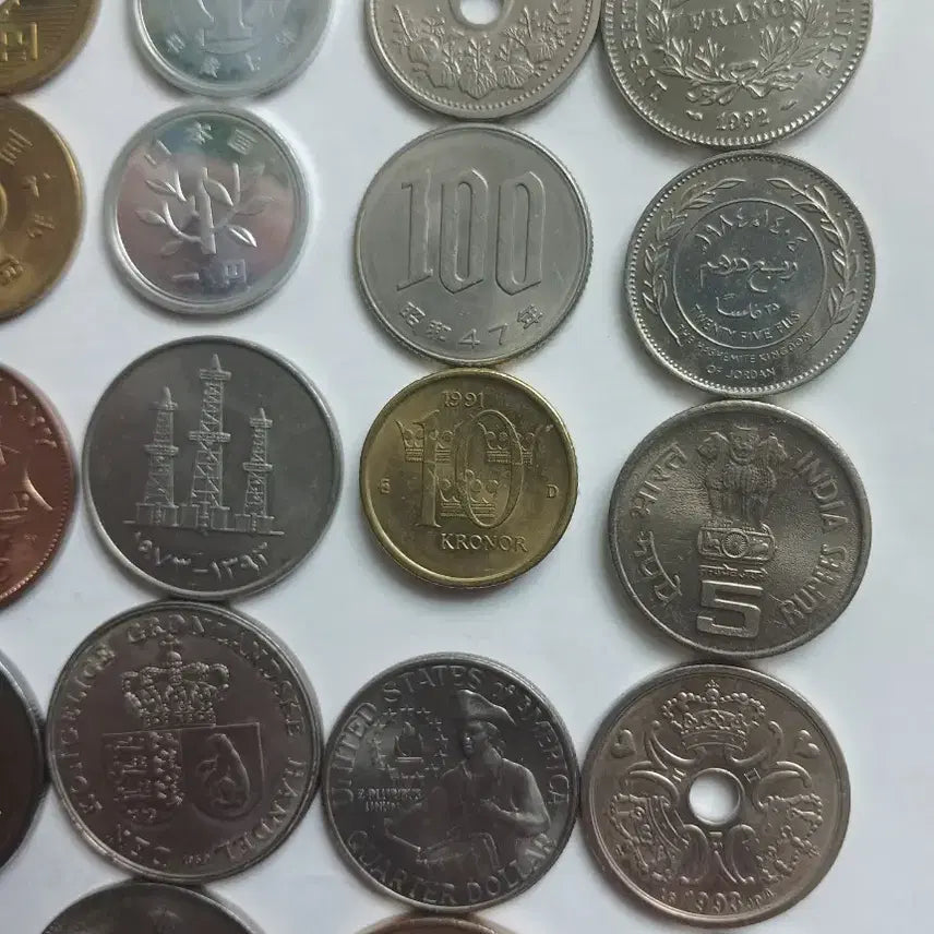 [BUNJANG] World Unused Coin Bundle (30 pcs) / 세계 미사용 주화 30개 일괄