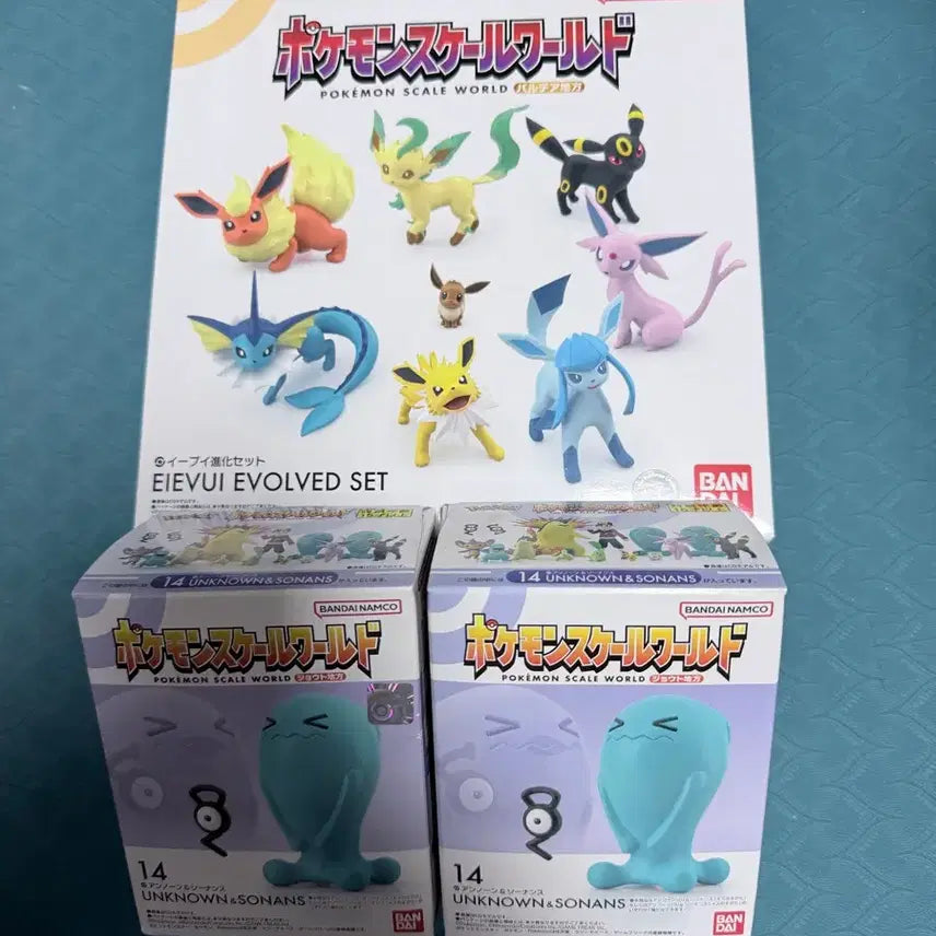 [BUNJANG] Scale World Eevee Evolution Set / 스케일월드 이브이 진화 세트 판매