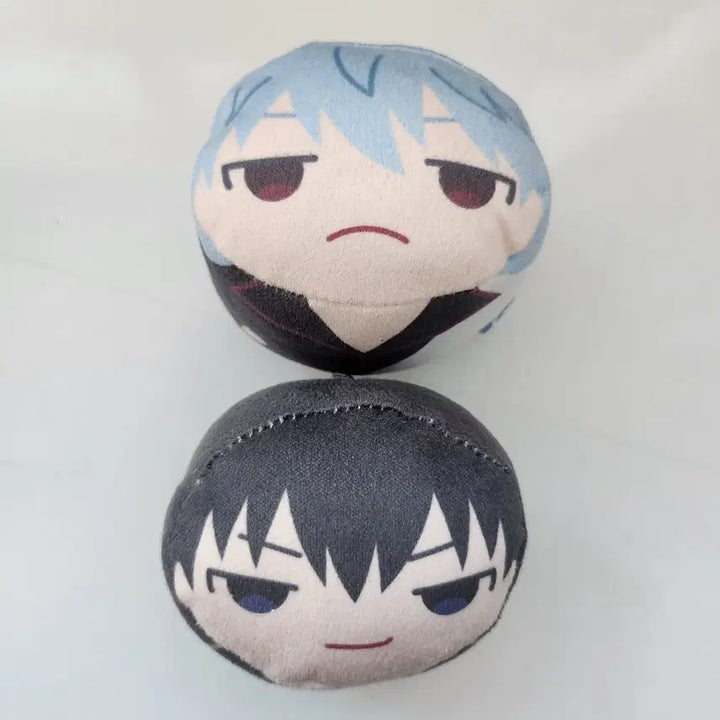 [BUNJANG] Gintama Munimuni Marshmallow Mochi Plush Set (Gintoki, Hijikata) / 은혼 무니무니 마시멜로 모찌 누이 일괄 (긴토키, 히지카타)