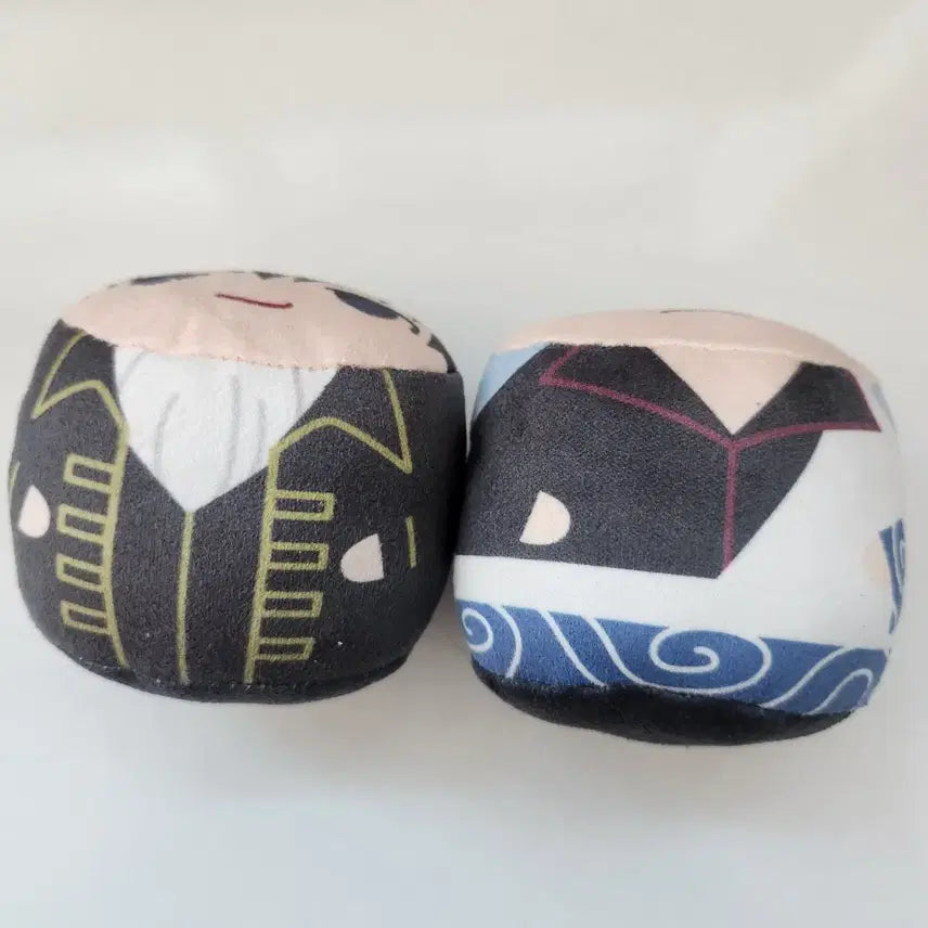 [BUNJANG] Gintama Munimuni Marshmallow Mochi Plush Set (Gintoki, Hijikata) / 은혼 무니무니 마시멜로 모찌 누이 일괄 (긴토키, 히지카타)