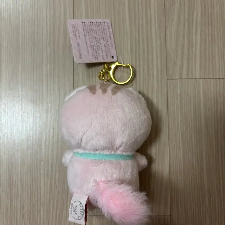 [BUNJANG] Corocoronyanya Cat Plush Keychain Pink / 코로코로코로냐 고양이 인형 키링 핑크 인형