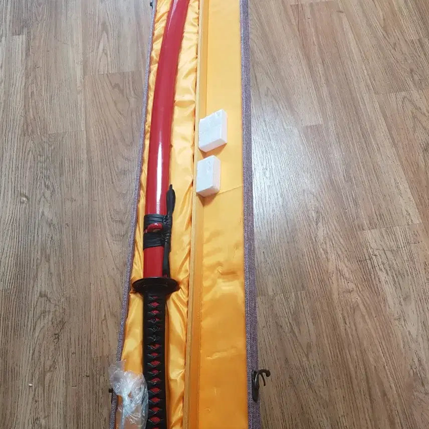 [BUNJANG] Decorative Practice Sword Red Blade / 수련,코스프레및 장식용 가검 팝니다