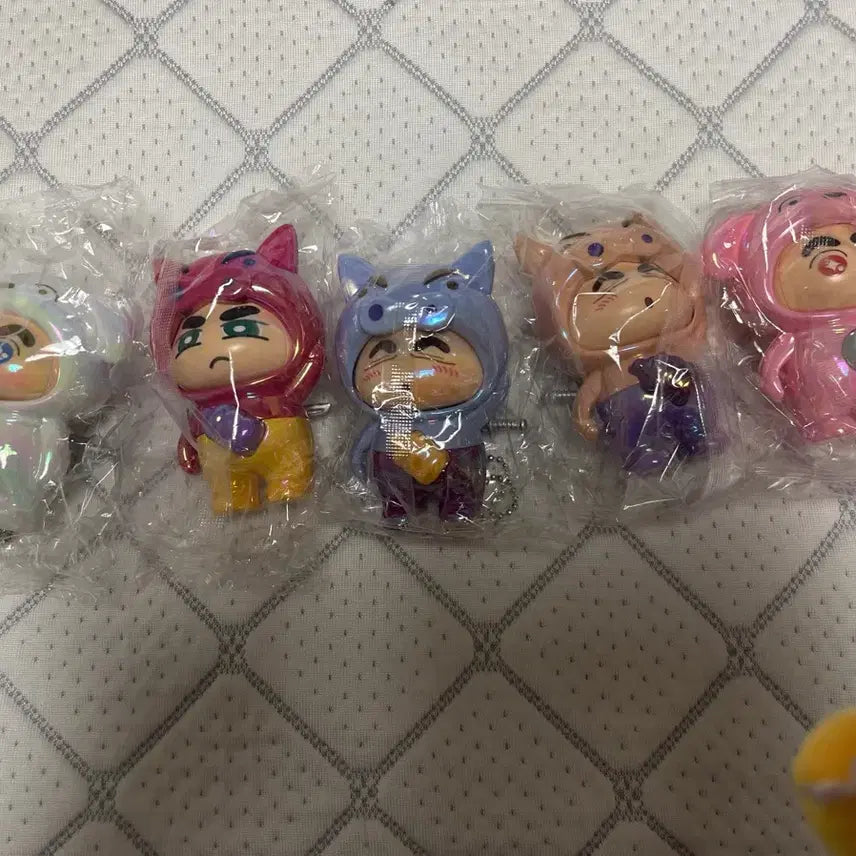 [BUNJANG] Crayon Shin-chan Transformation Figure Set (5 Types) / 얼굴 표정이 바뀌는 짱구 변신피규어 5종 세트