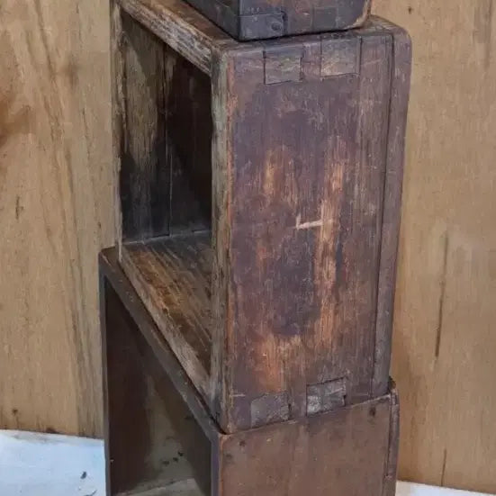 [BUNJANG] Vintage Wooden Rice Box Set (3 Pieces) / 연대좋은 상태 A급 됫박 3점