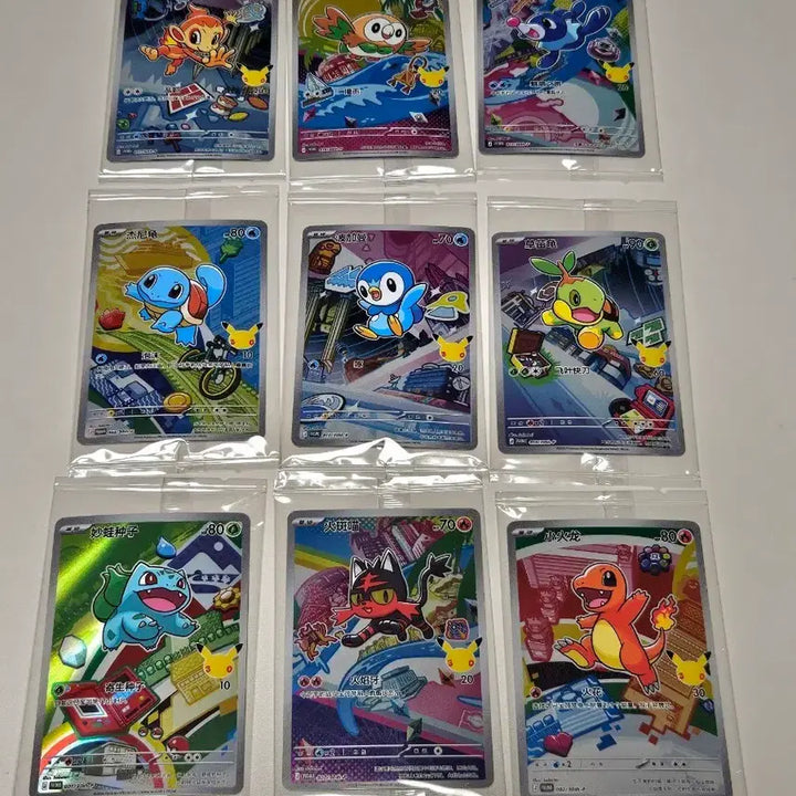 [BUNJANG] Pokemon Card 30th Anniversary Limited Edition Promo Card Full Set with Acrylic Magnet Case / 포켓몬카드 30주년 기념 중판 프로모카드 풀세트