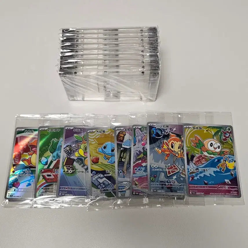 [BUNJANG] Pokemon Card 30th Anniversary Limited Edition Promo Card Full Set with Acrylic Magnet Case / 포켓몬카드 30주년 기념 중판 프로모카드 풀세트