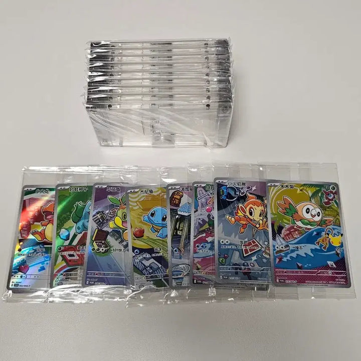 [BUNJANG] Pokemon Card 30th Anniversary Limited Edition Promo Card Full Set with Acrylic Magnet Case / 포켓몬카드 30주년 기념 중판 프로모카드 풀세트