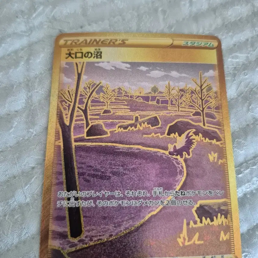 [BUNJANG] Pokemon Card Swamp of Despair (UR) / 포켓몬 카드 대구의 늪 (UR)