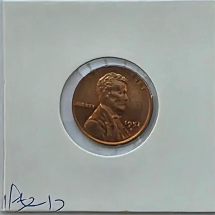 [BUNJANG] 1952-D Lincoln Cent (Uncirculated) - Denver Mint Penny / 링컨 1센트 1952_D년도 미사용 덴버 페니
