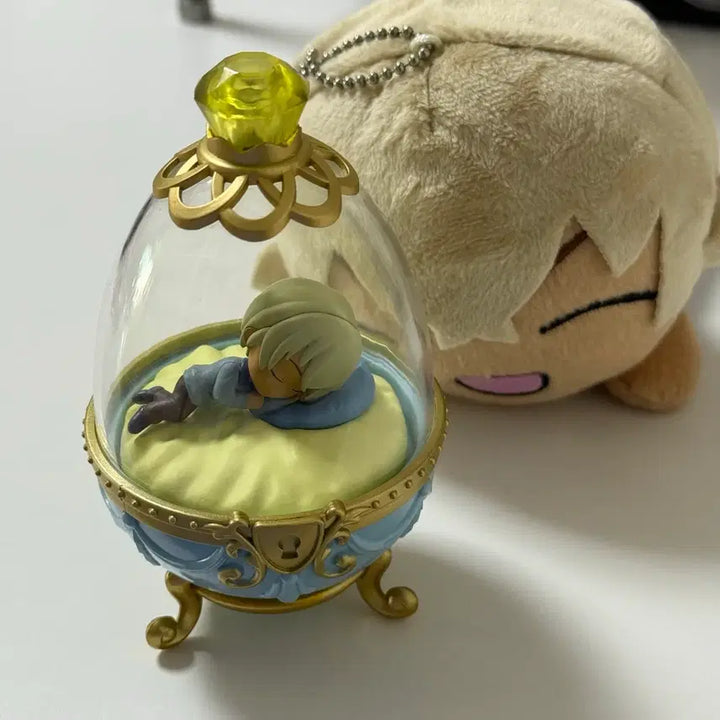[BUNJANG] Detective Conan Amuro Toru Rement Dreaming Egg Nesoberi Plush Set / 명탐정 코난 리멘트 드리밍 에그 네소베리 누이 아무로 토오루 세트
