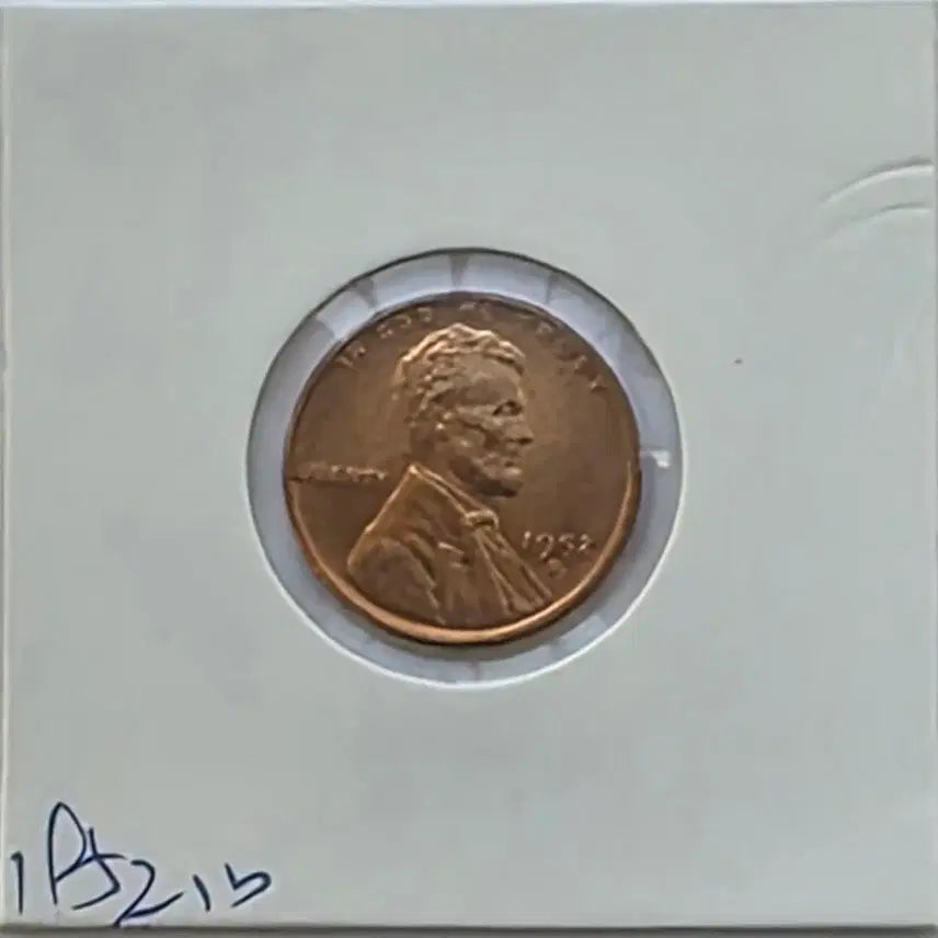 [BUNJANG] 1952-D Lincoln Cent (Denver Mint) Uncirculated Penny / 링컨 1센트 1952_D년도 미사용 덴버 페니