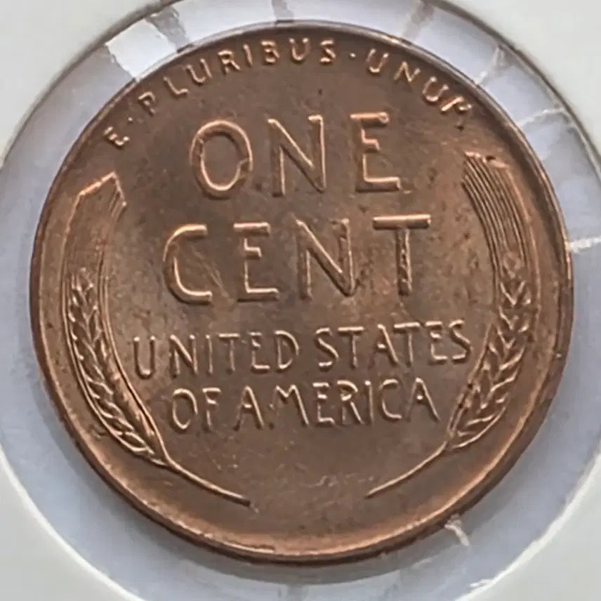 [BUNJANG] 1952-D Lincoln Cent Error Coin - Uncirculated Denver Penny / 링컨 1센트 1952_D년도 미사용 에러 덴버 페니