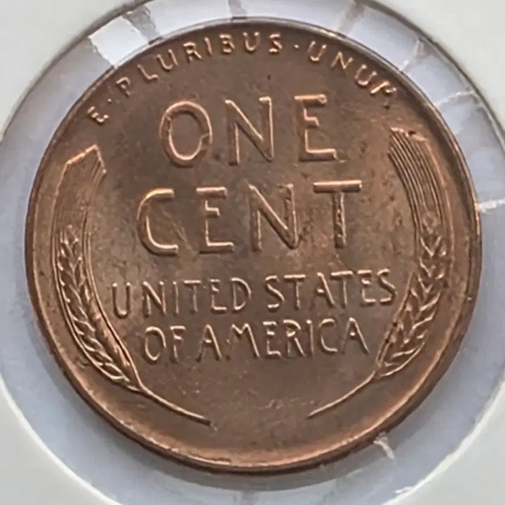 [BUNJANG] 1952-D Lincoln Cent Error Coin - Uncirculated Denver Penny / 링컨 1센트 1952_D년도 미사용 에러 덴버 페니