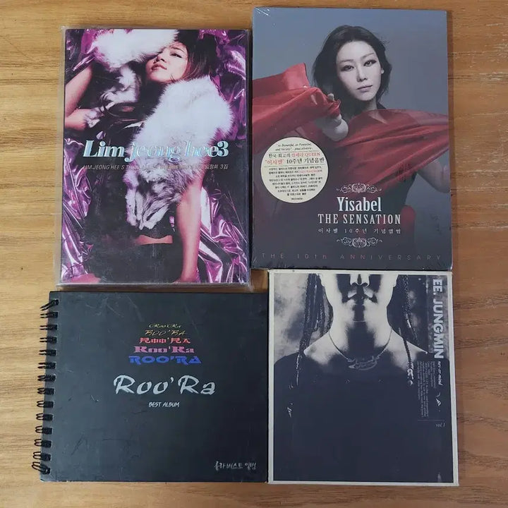 [BUNJANG] Im Jeong Hee CD and 3 Other Albums (Sealed &amp; Unsealed) / 임정희cd 외3종