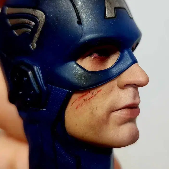 [BUNJANG] Hot Toys Endgame 2012 Version Battle Damage (Unmasked) / 핫토이 앤드게임 2012버젼 배틀데미지(풀박스 /언마헤드x