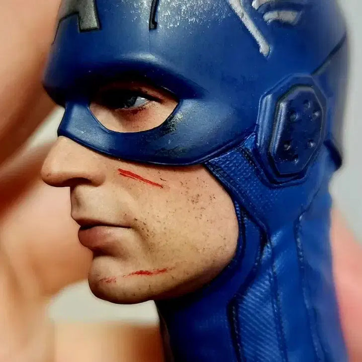 [BUNJANG] Hot Toys Endgame 2012 Version Battle Damage (Unmasked) / 핫토이 앤드게임 2012버젼 배틀데미지(풀박스 /언마헤드x