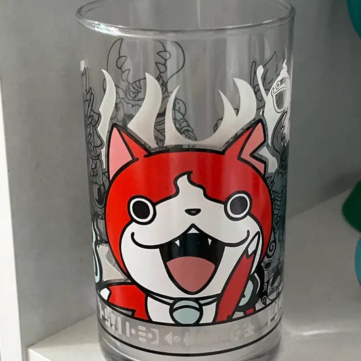 [BUNJANG] Yo-kai Watch Lottery Prize F (Glow-in-the-Dark Cup) / Jibanyan Mini Pouch / Whisper Mini Pouch Bundle Set / [일괄] 요괴워치 쿠지 F상(야광컵)/새우튀김 백멍이/위스퍼 미니 파우치